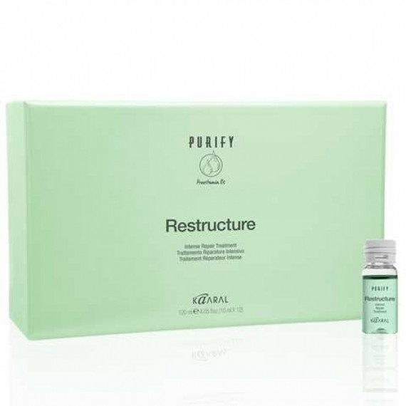 KAARAL Purify Restructure Intense Repair Treatment - Інтенсивно відновлюючий комплекс з провітаміном В5 (12х10мл.)