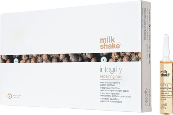 Засіб для відновлення сухого та пошкодженого волосся Milk Shake Integrity Repairing Hair 8х12 мл.