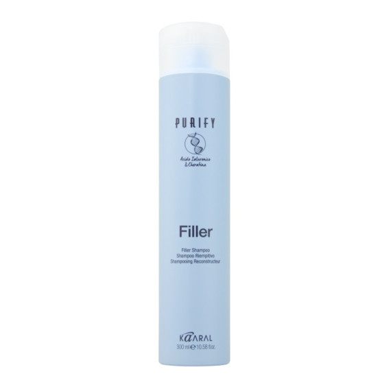 Шампунь з кератином і гіалуроновою кислотою Kaaral Purify Filler Shampoo.