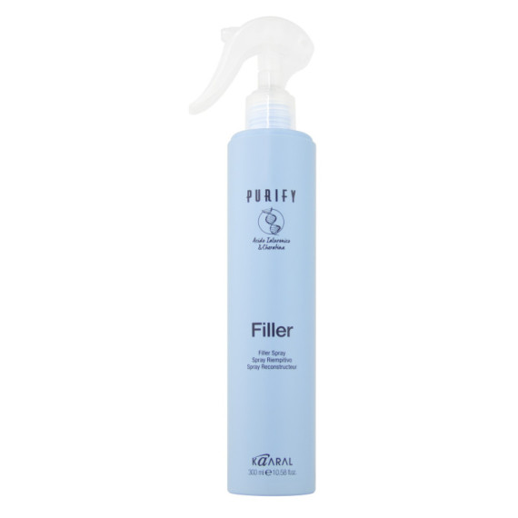 Спрей-філлер з кератином і гіалуроновою кислотою Kaaral Purify Filler Spray, 300 ml.