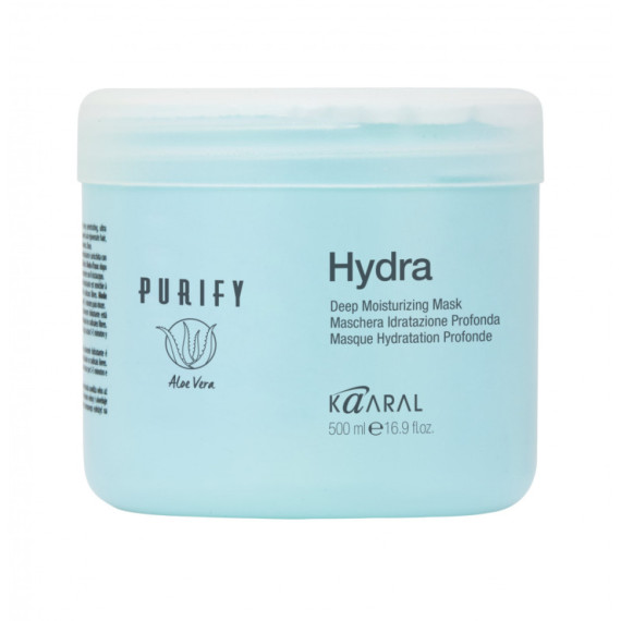 Інтенсивна зволожуюча живильна маска для сухого волосся Kaaral Hydra Deep Moiturizing Mask  500мл.