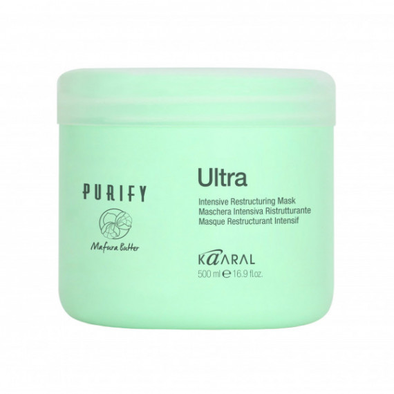 Kaaral Purify Restructure Ultra Mask - Маска інтенсивно відновлююча для волосся 500мл.