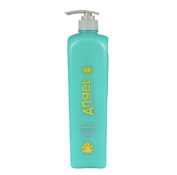 Шампунь для відновлення і живлення пошкодженого волосся Angel Professional Dual Repair Shampoo,1000 мл