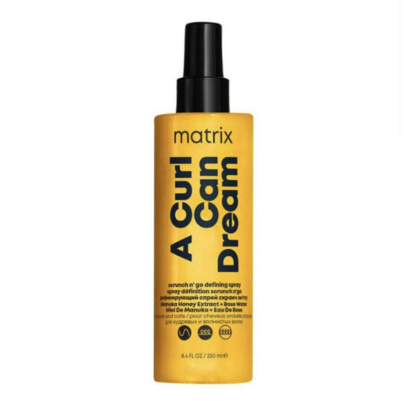 Спрей для в' юнкого волосся Matrix A Curl Can Dream Spray Scrunch N' Go Defining Spray 250мл.