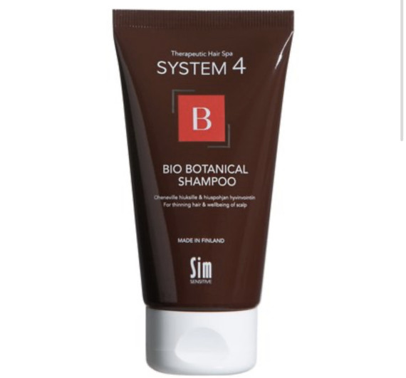 System 4 Bio Botanical Shampoo - Біо ботанічний шампунь від випадіння волосся Sim Sensitive 75мл.