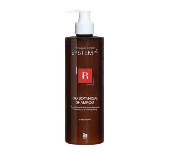 System 4 Bio Botanical Shampoo - Біо ботанічний шампунь від випадіння волосся Sim Sensitive 500мл.