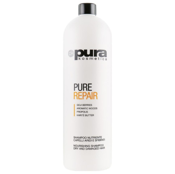 Шампунь для відновлення волосся Pura Kosmetica Pure Repair Shampoo 1000 мл.