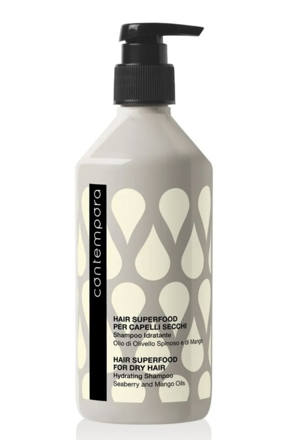 Contempora Hydrating Shampoo Шампунь зволожуючий з маслом обліпихи і олією манго.