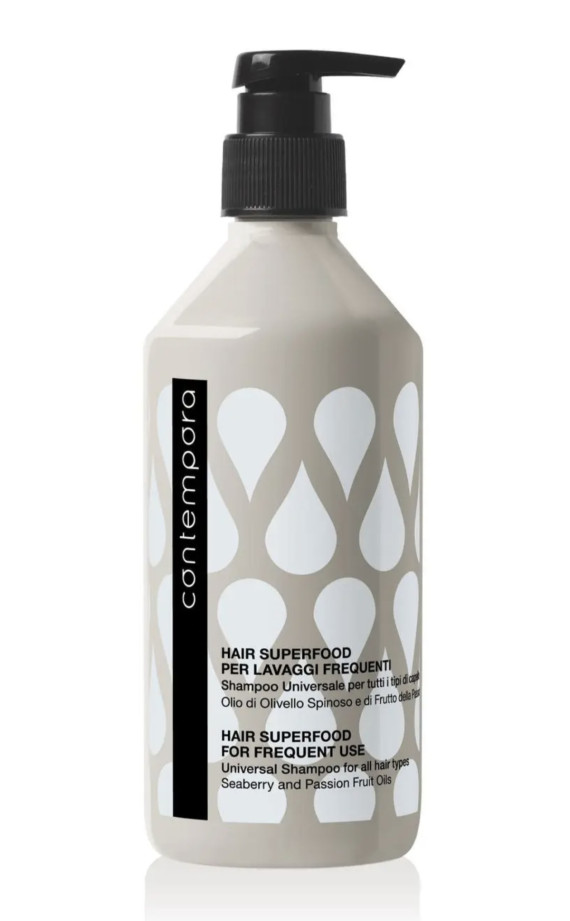 Contempora Universal Shampoo For All Hair Шампунь універсальний для всіх типів волосся з маслом обліпихи і маракуї.