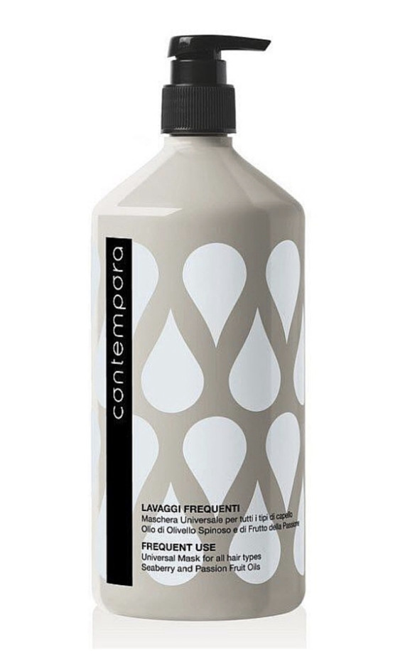 Contempora Universal Mask for all hair Маска універсальна для всіх типів волосся з олією обліпихи і маракуї 1000мл.