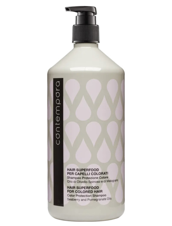 Contempora Color Protection Shampoo Шампунь для збереження кольору з маслом обліпихи і граната 1000мл.