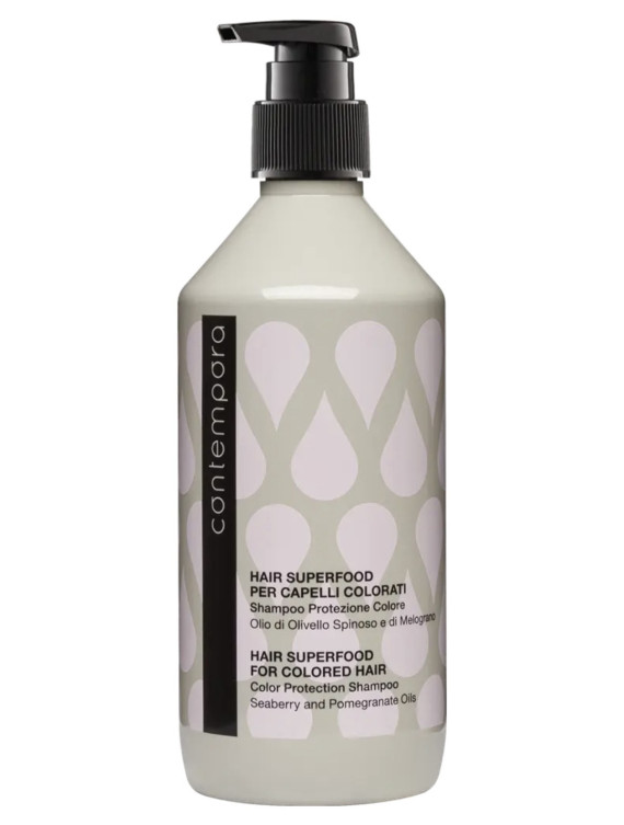 Contempora Color Protection Shampoo Шампунь для збереження кольору з маслом обліпихи і граната.