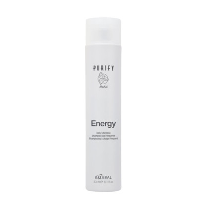 Енергетичний шампунь з екстрактом свіжої м'яти і ментолу Kaaral Energy Shampoo 300мл.